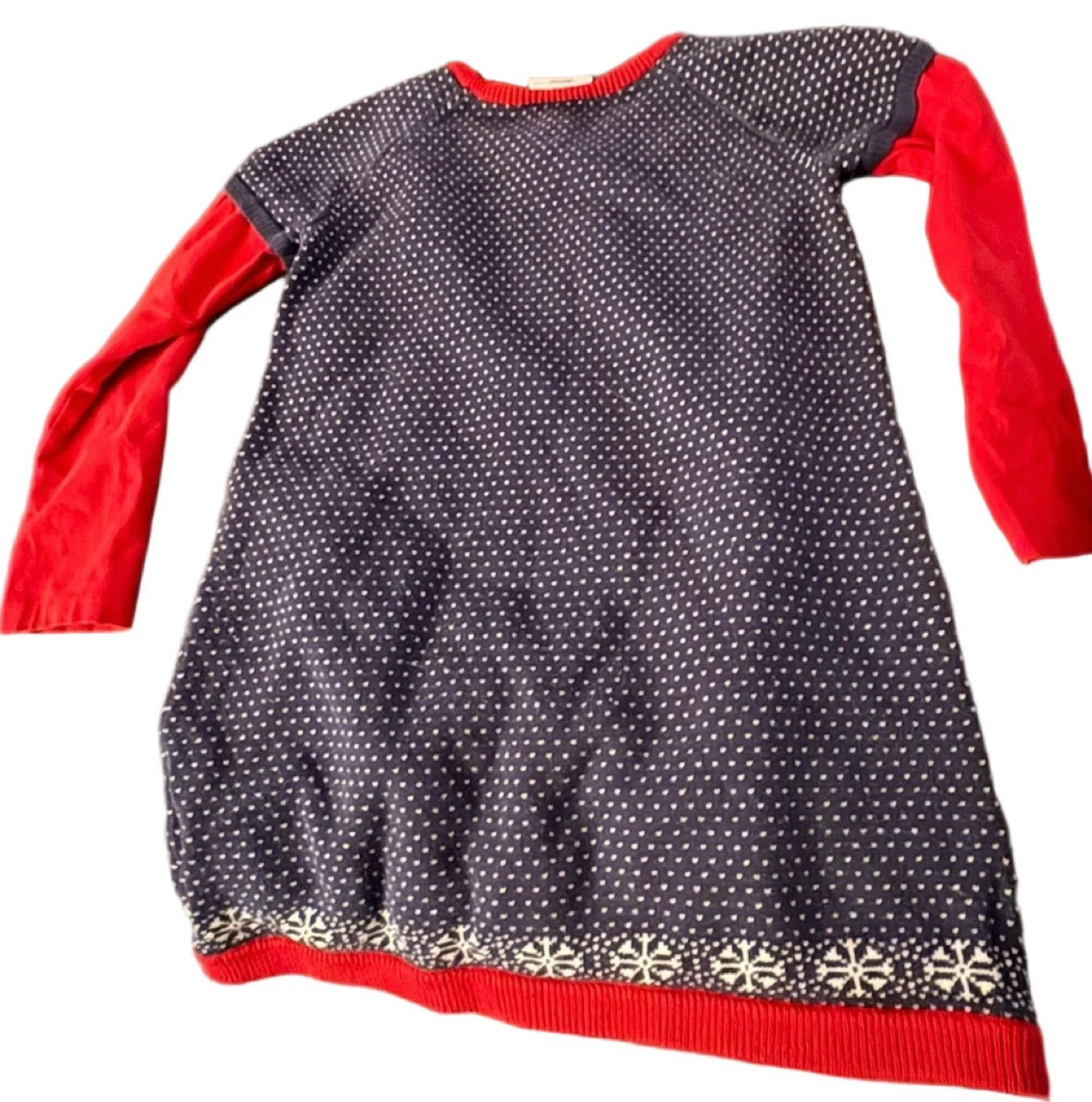 Hanna Andersson Knit Dress – Size 110 - photo 3