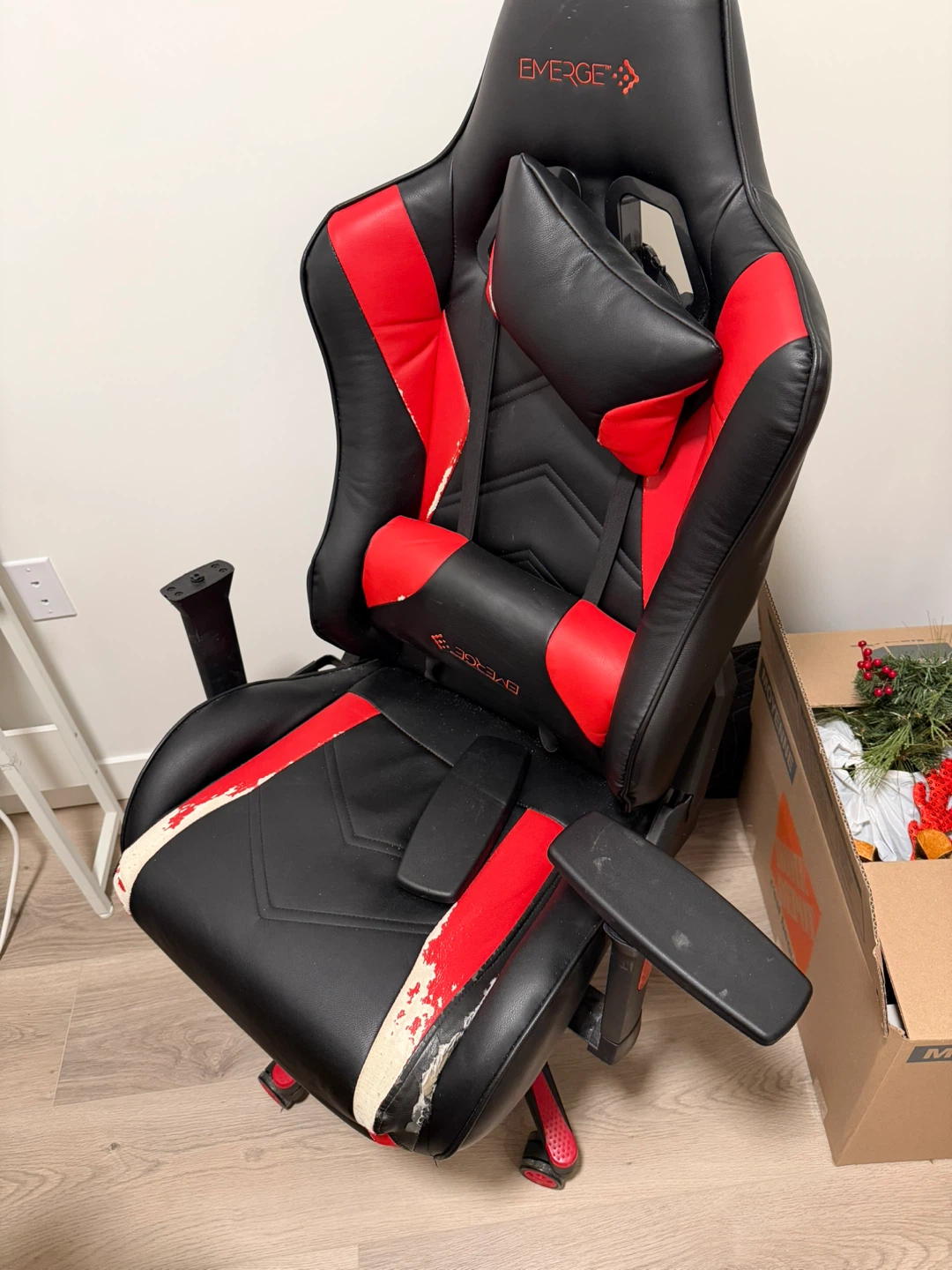 Emerge Gaming Chair - Black & Red