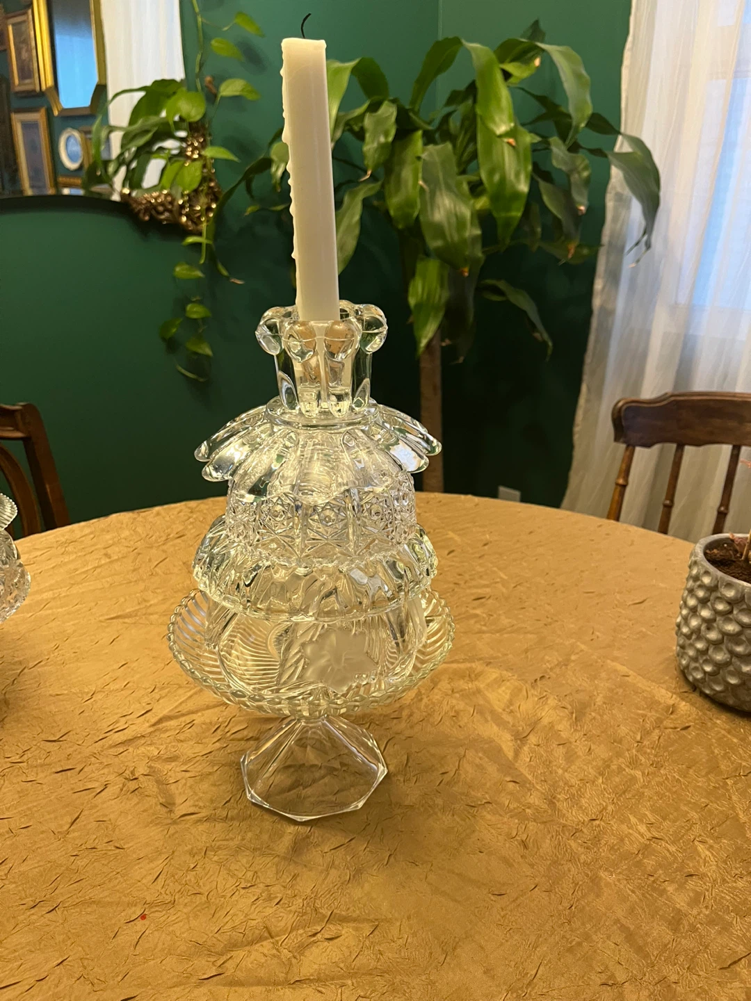 Crystal Candle Holder