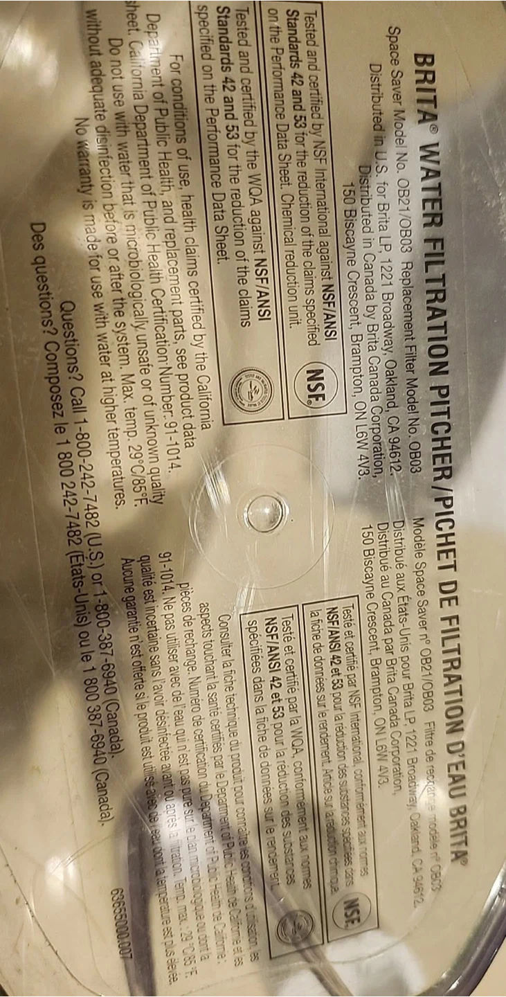 Brita Water Filter Pitcher - photo 4