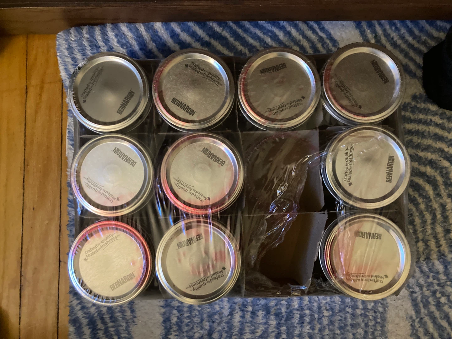 NEW Bernardin 500ml Mason Jar Lids (10 Pack) - photo 2