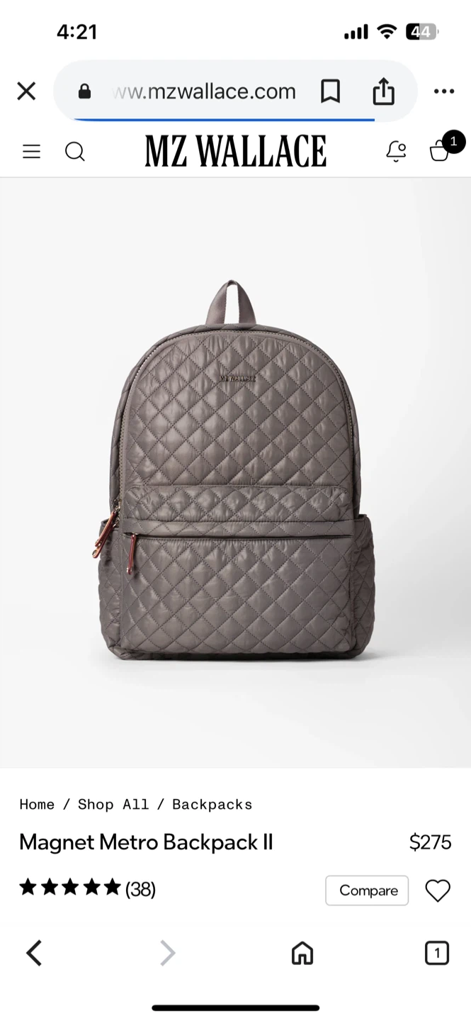 MZ Wallace Magnet Metro Backpack II