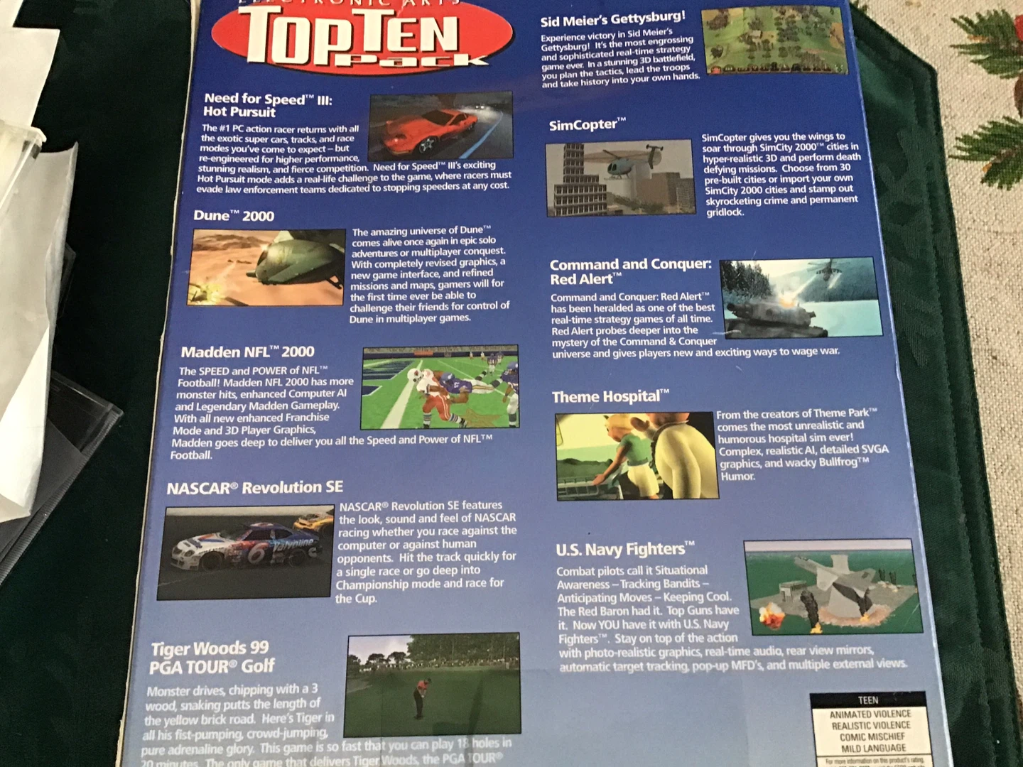Electronic Arts Top Ten Pack PC Games Collection - photo 2