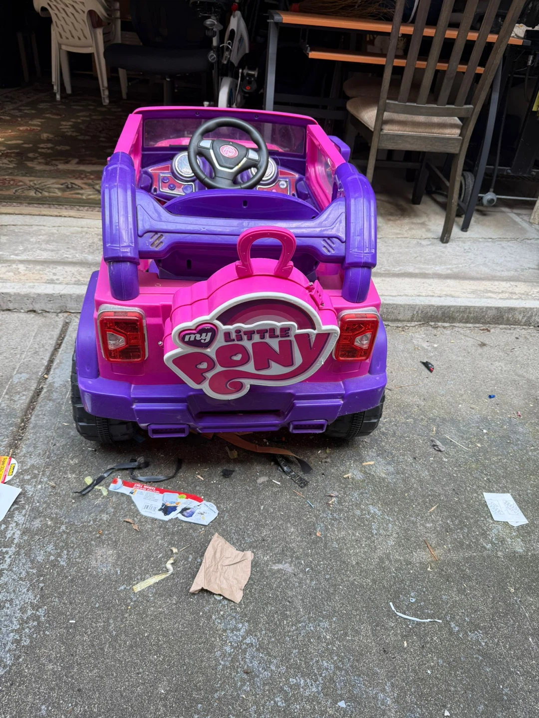 My Little Pony Ride-On Car - Pink & Purple