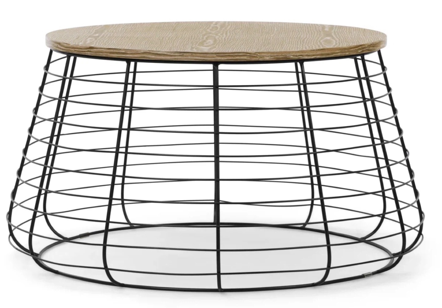Mirror, coffee table, brown ottoman - photo 2
