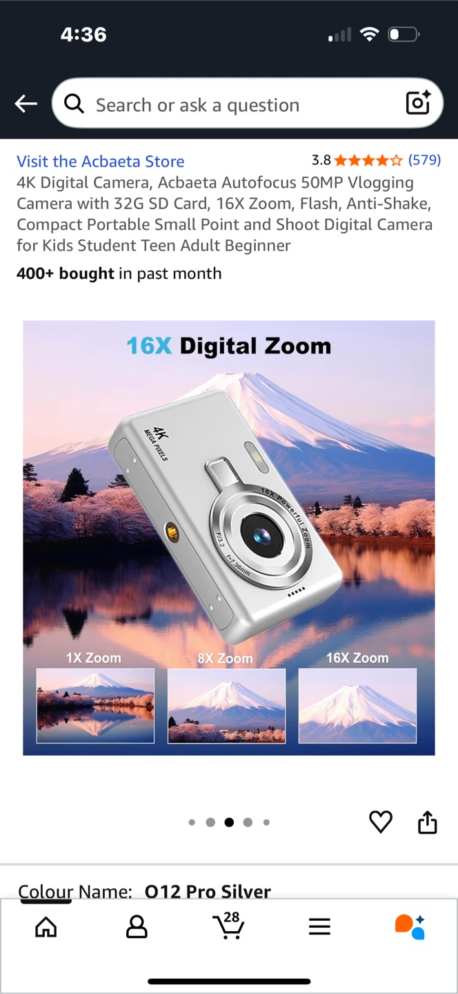 Brand New 4K Digital Camera - photo 4