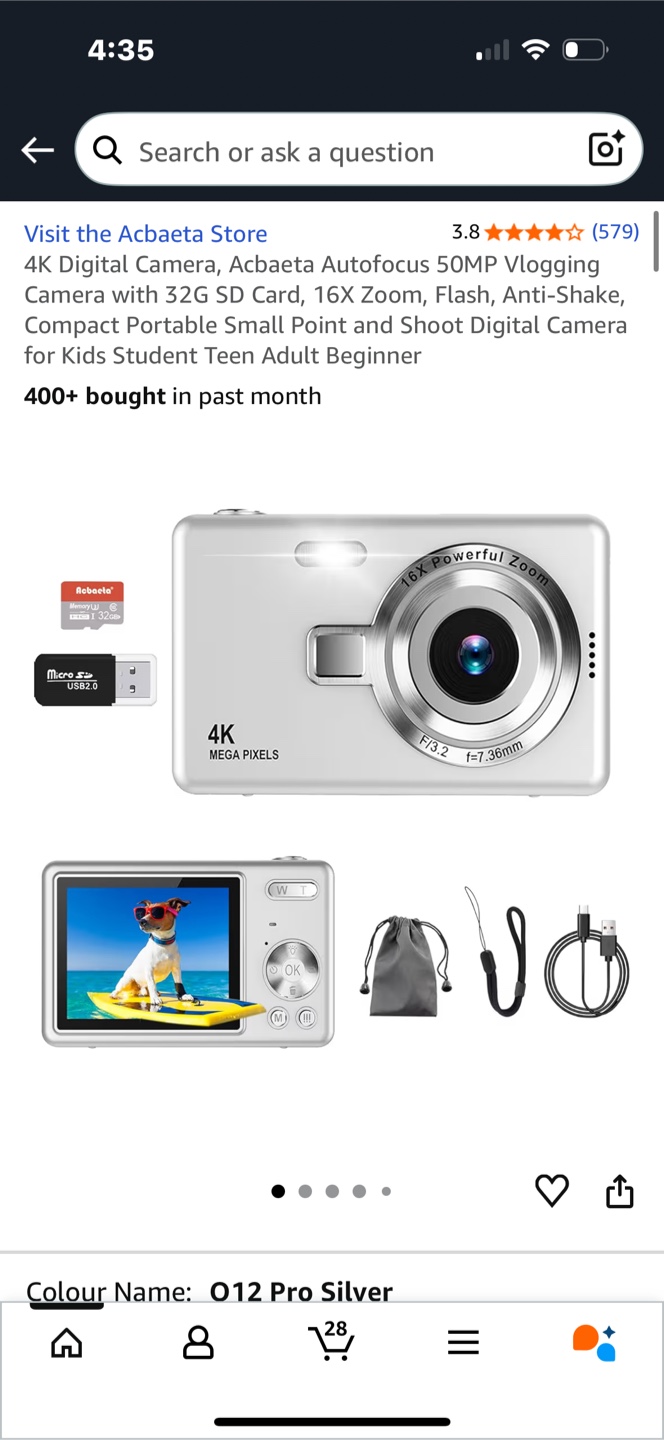 Brand New 4K Digital Camera
