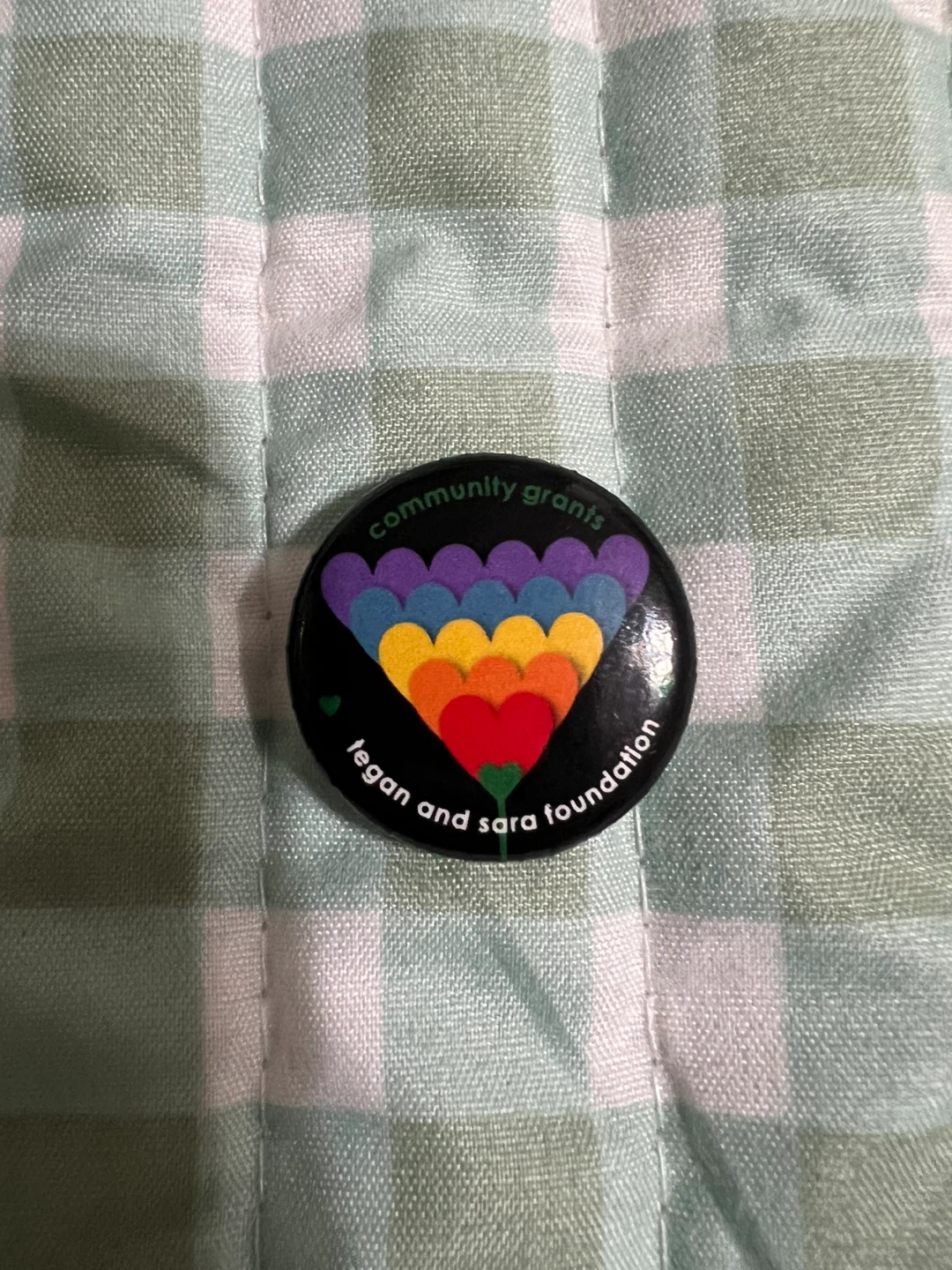 Tegan and Sara Foundation Pin