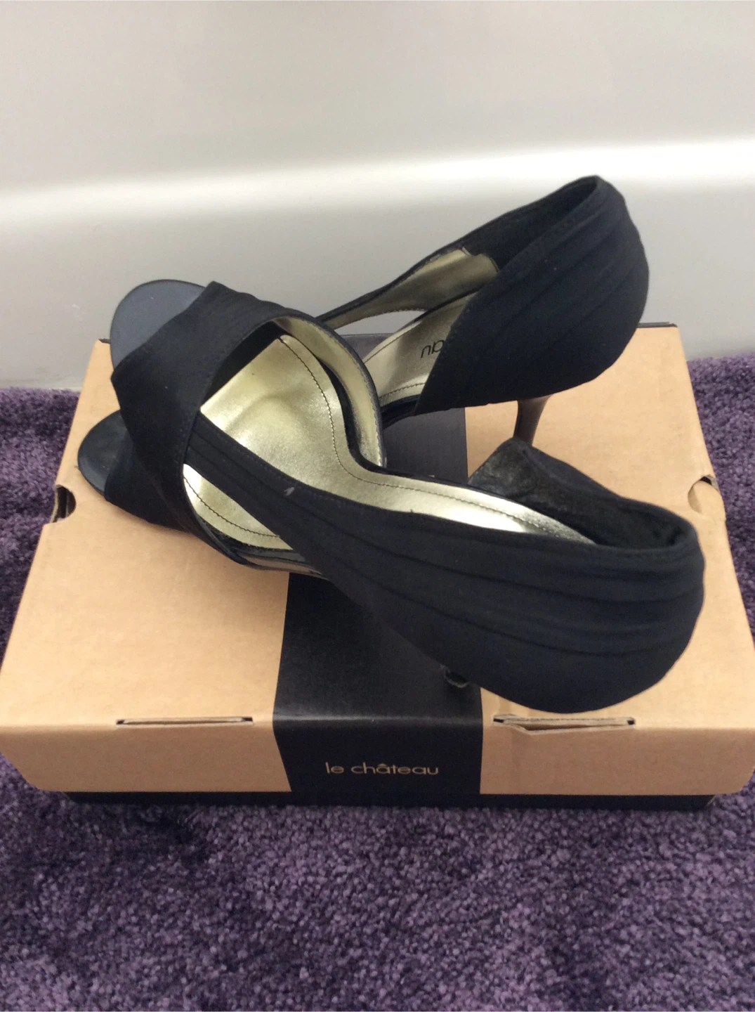 Le Chateau Black Heels ❗️Half Price