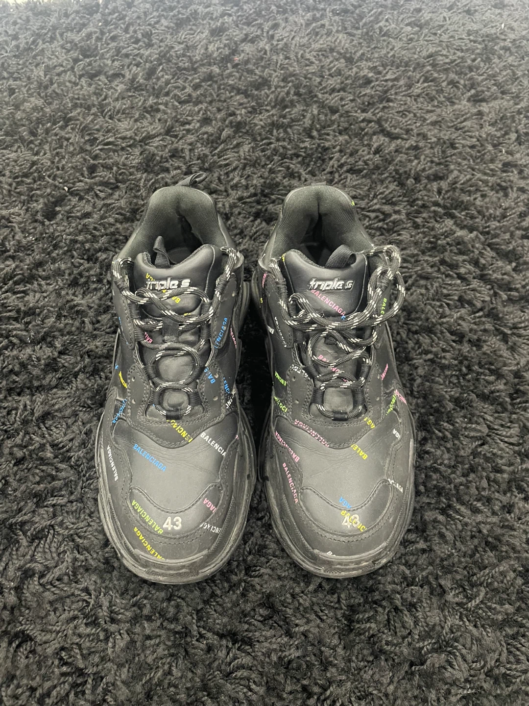 Balenciaga Triple S Sneakers - Size 43