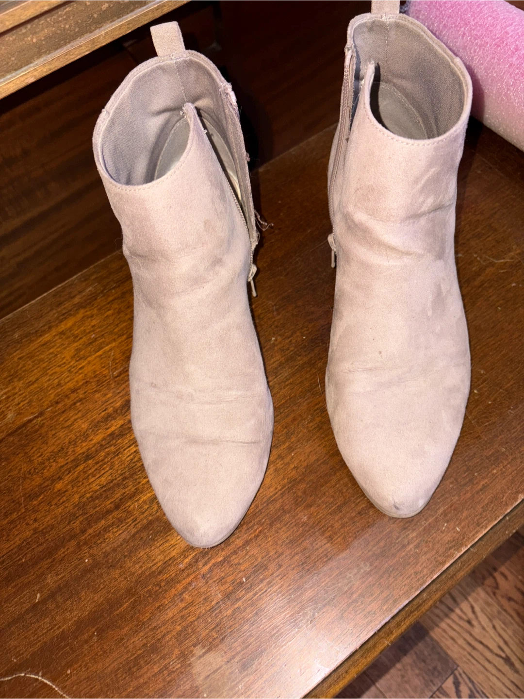 Taupe Ankle Boots