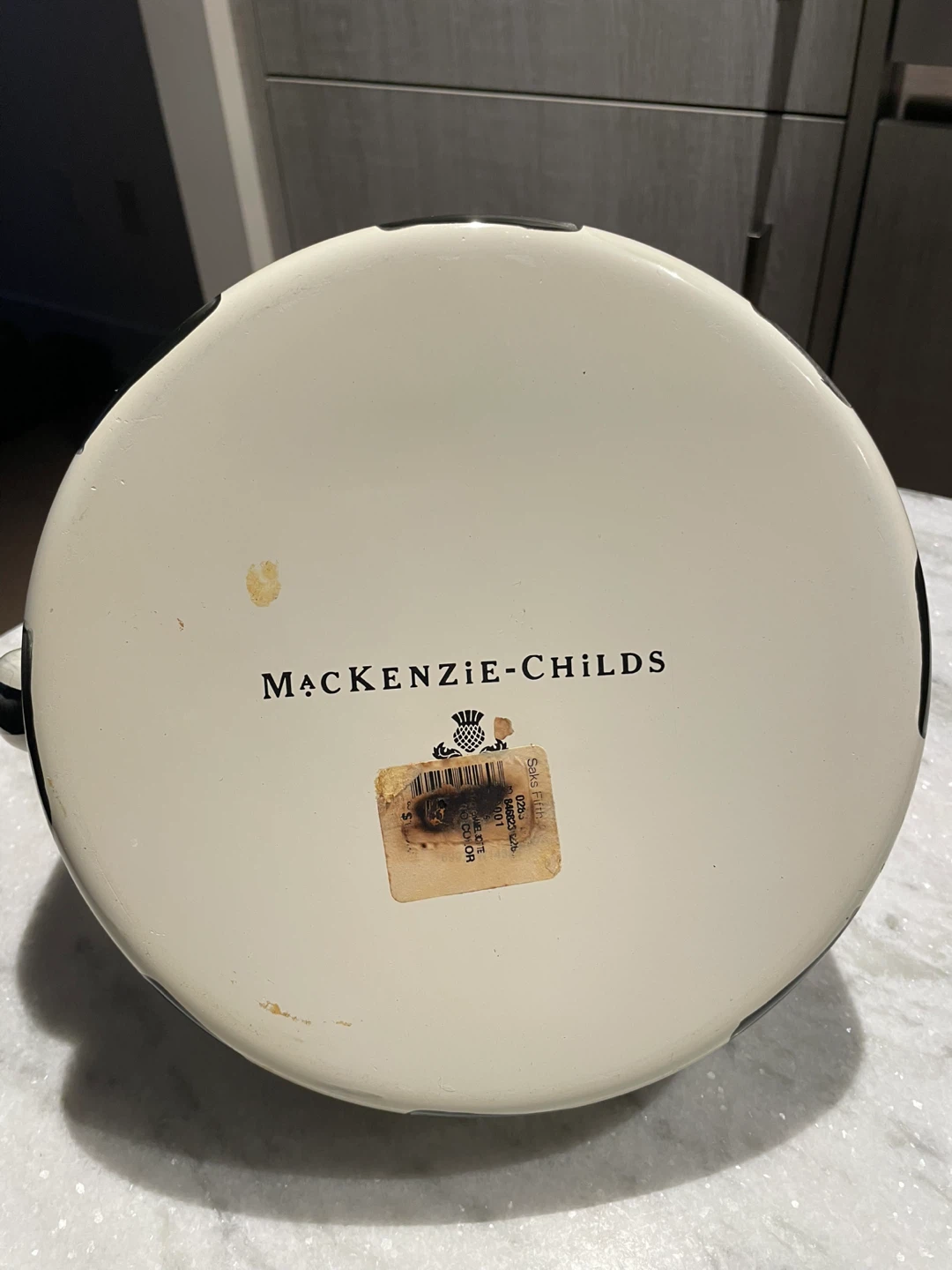 MacKenzie-Childs 3-Qt Courtly Check Tea Kettle - photo 3