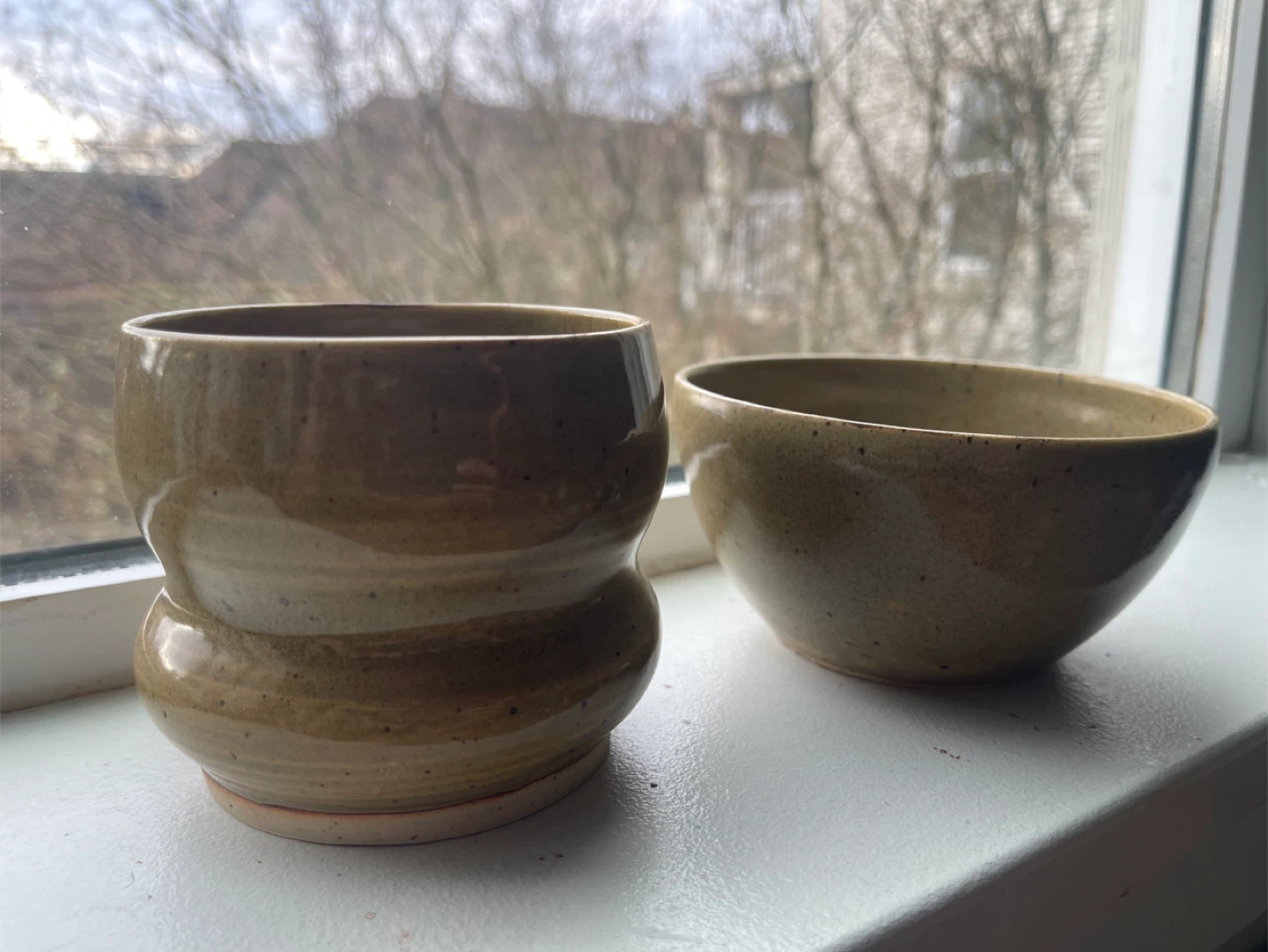 Handmade Ceramic set - Bowl & Mug