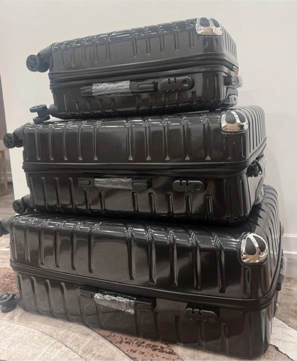 Luggage Set - Black - photo 5