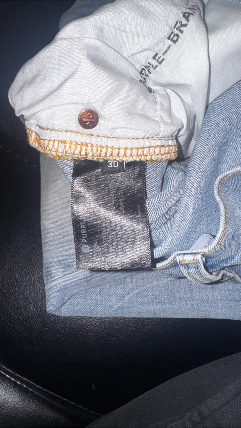 purple jeans size 30 - photo 4