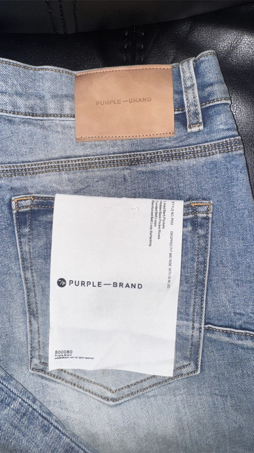 purple jeans size 30 - photo 3