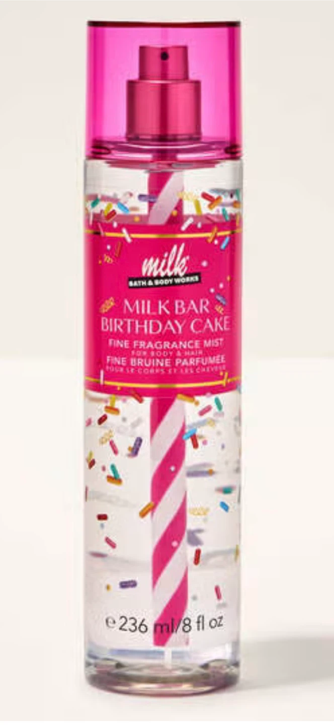 Bath and Body Works - Milk Bar Birthday Cake Fragrance