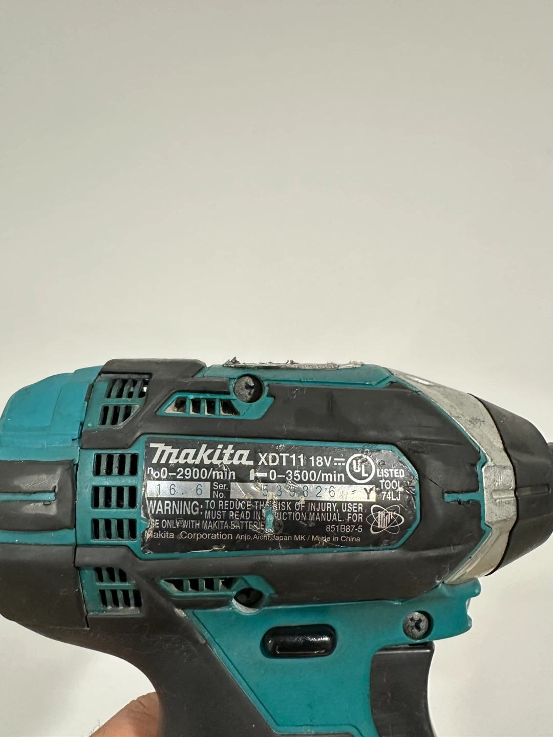 Makita 18V Cordless Impact Driver - photo 3