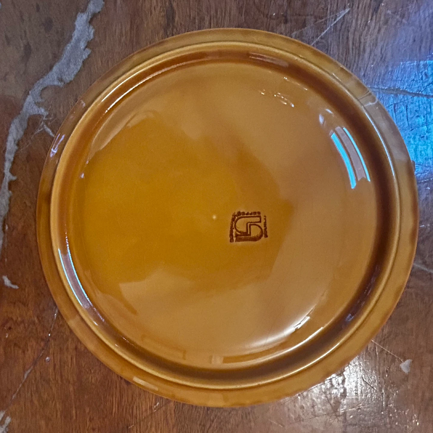 Vintage La Fondue Stoneware Plates – Set of 3 - photo 2
