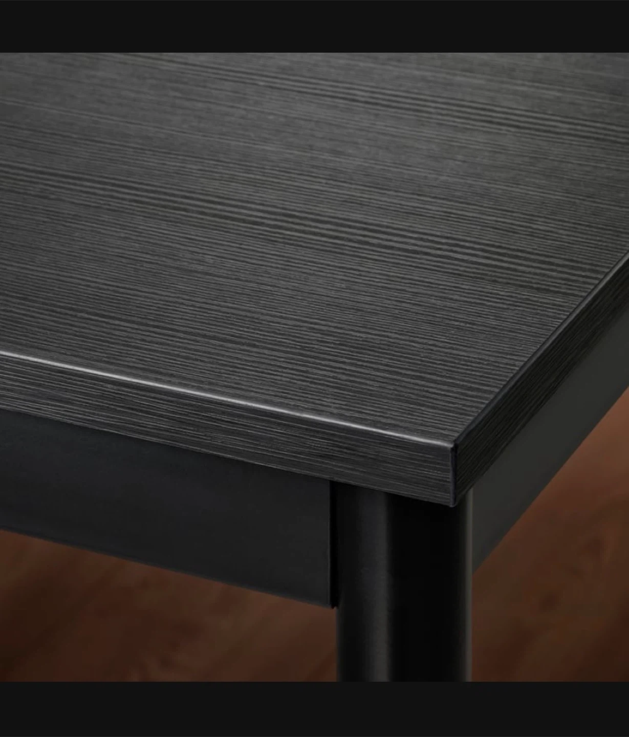 IKEA Black Table - 110x67 cms - photo 2