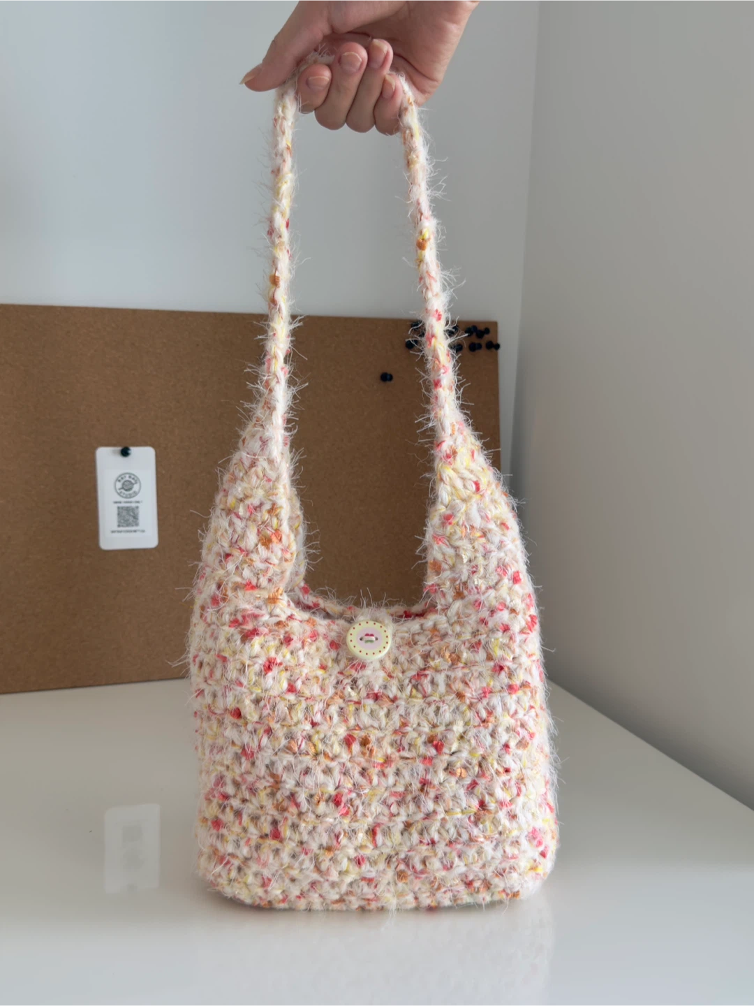 100% handmade shoulder bag - photo 2
