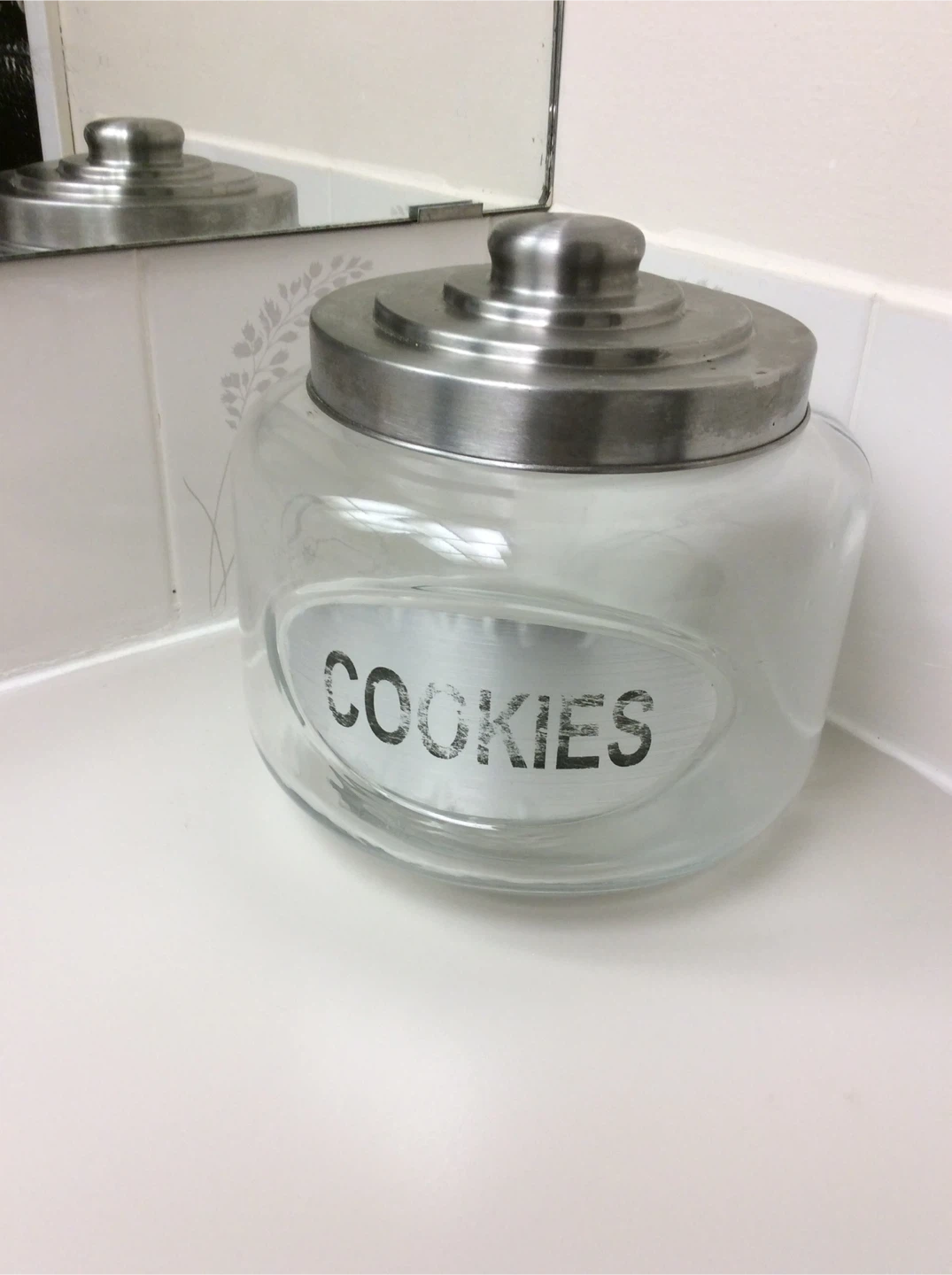 Glass Cookie Jar with Metal Lid❗️ - photo 4