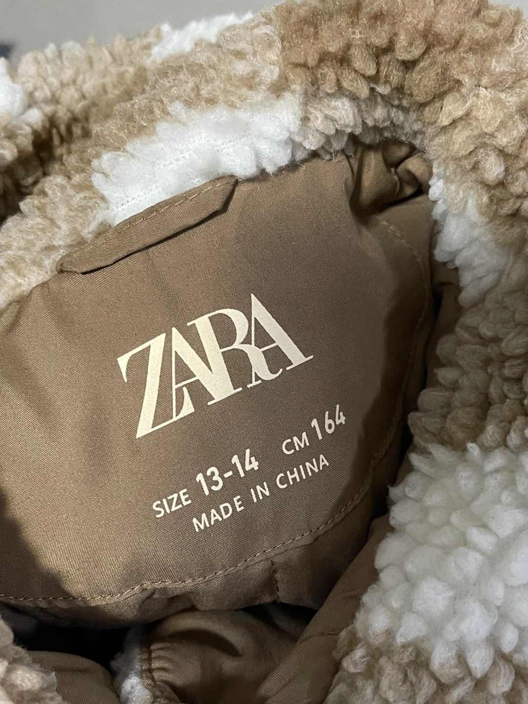 Zara Sherpa Jacket - photo 3