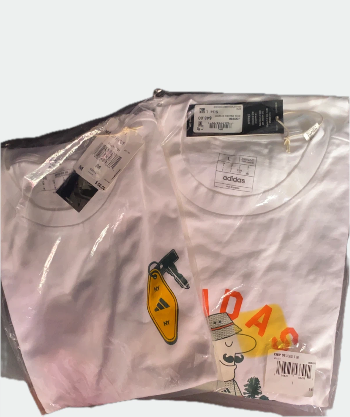 Adidas Chip Deefer Tee White Size L (Cash Only) - photo 2