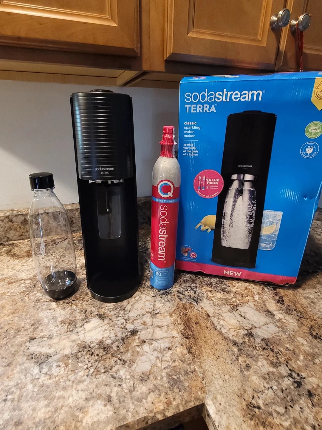 SodaStream Terra Sparkling Water Maker (New)