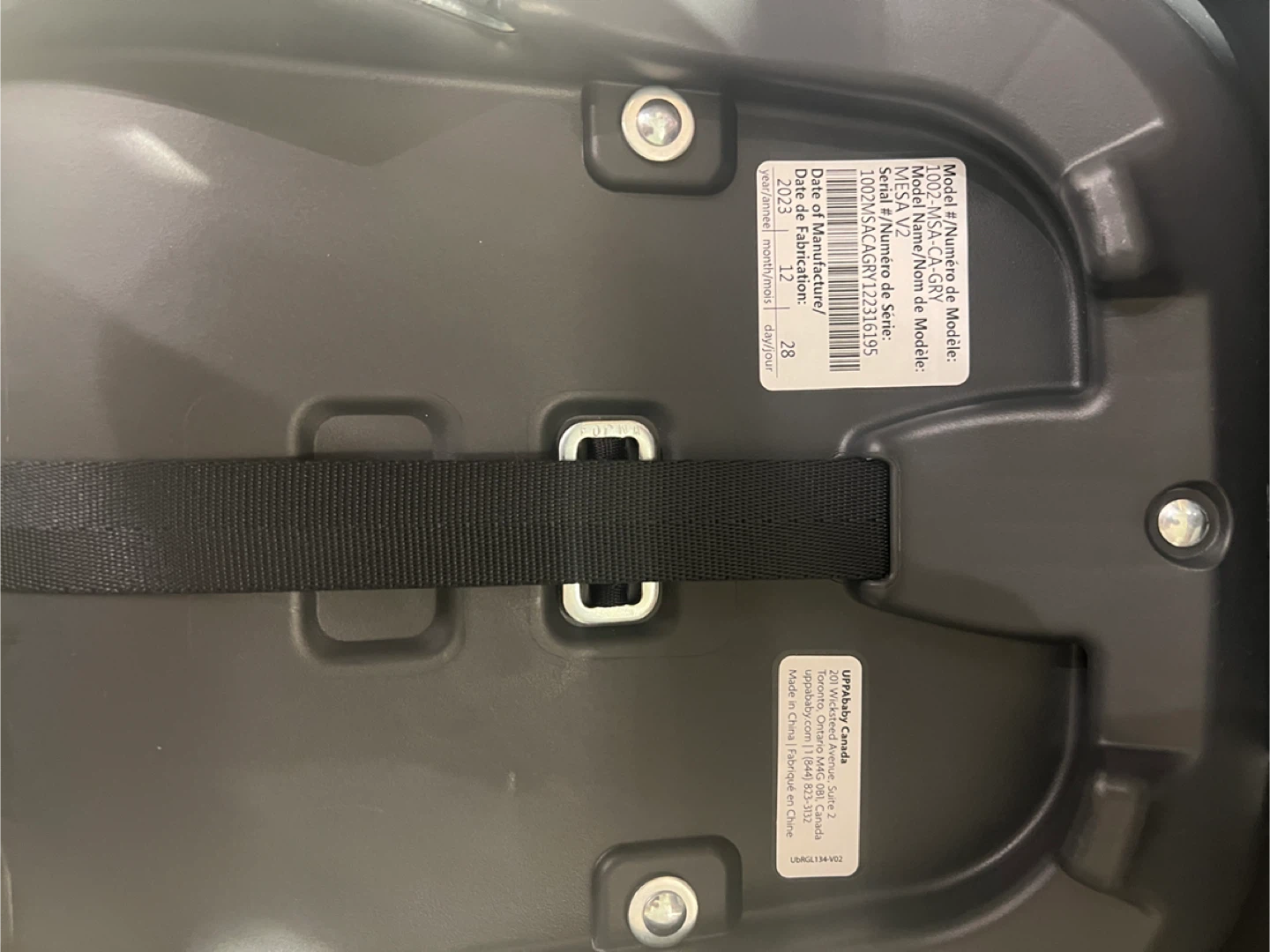 UPPAbaby Mesa V2 Infant Car Seat - Grey - photo 4