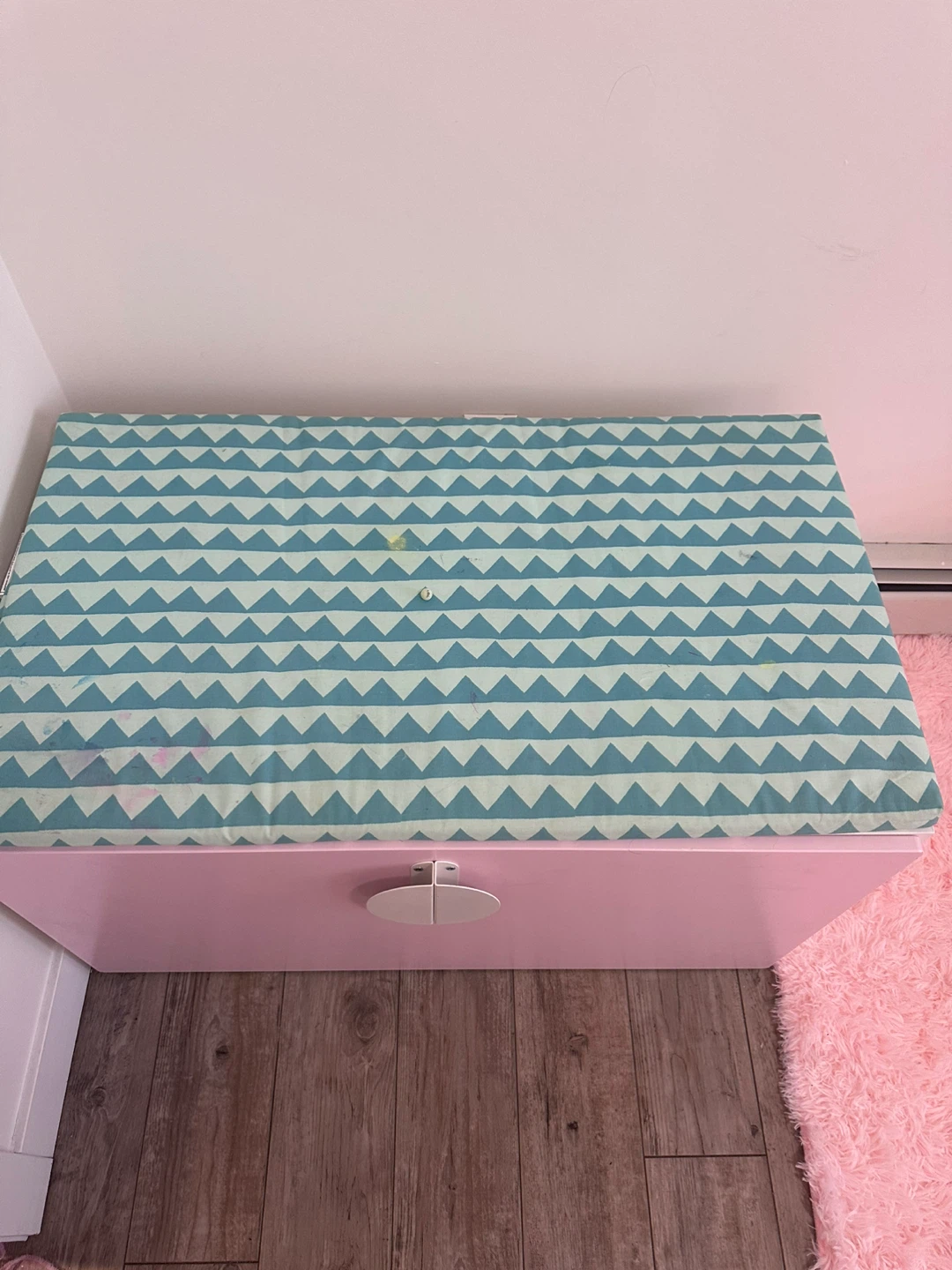 Pink Toy Storage Box with Drawer - photo 4