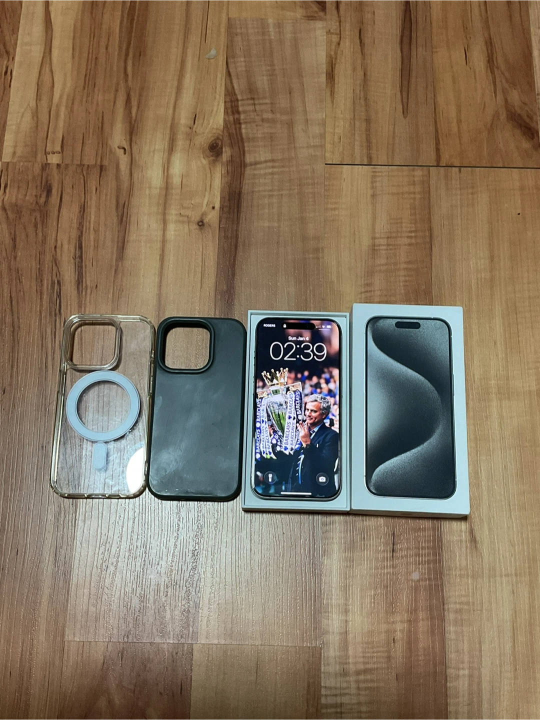 iPhone 15 Pro - 128GB - 98% BH - White Titanium - FIRM - photo 5