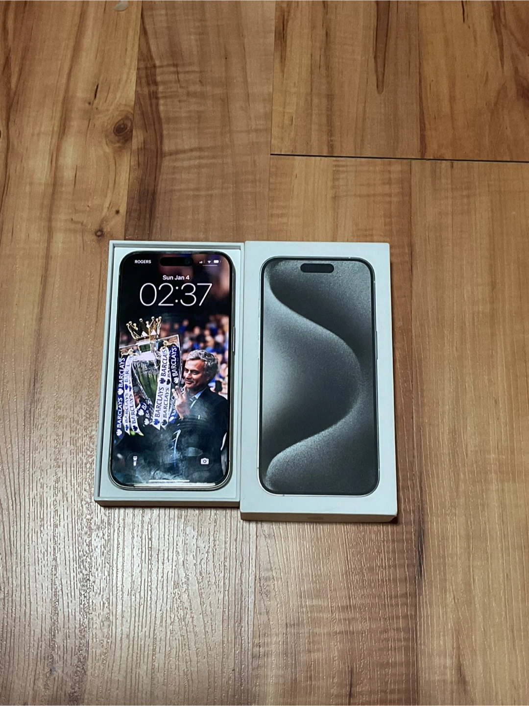 iPhone 15 Pro - 128GB - 98% BH - White Titanium - FIRM - photo 2