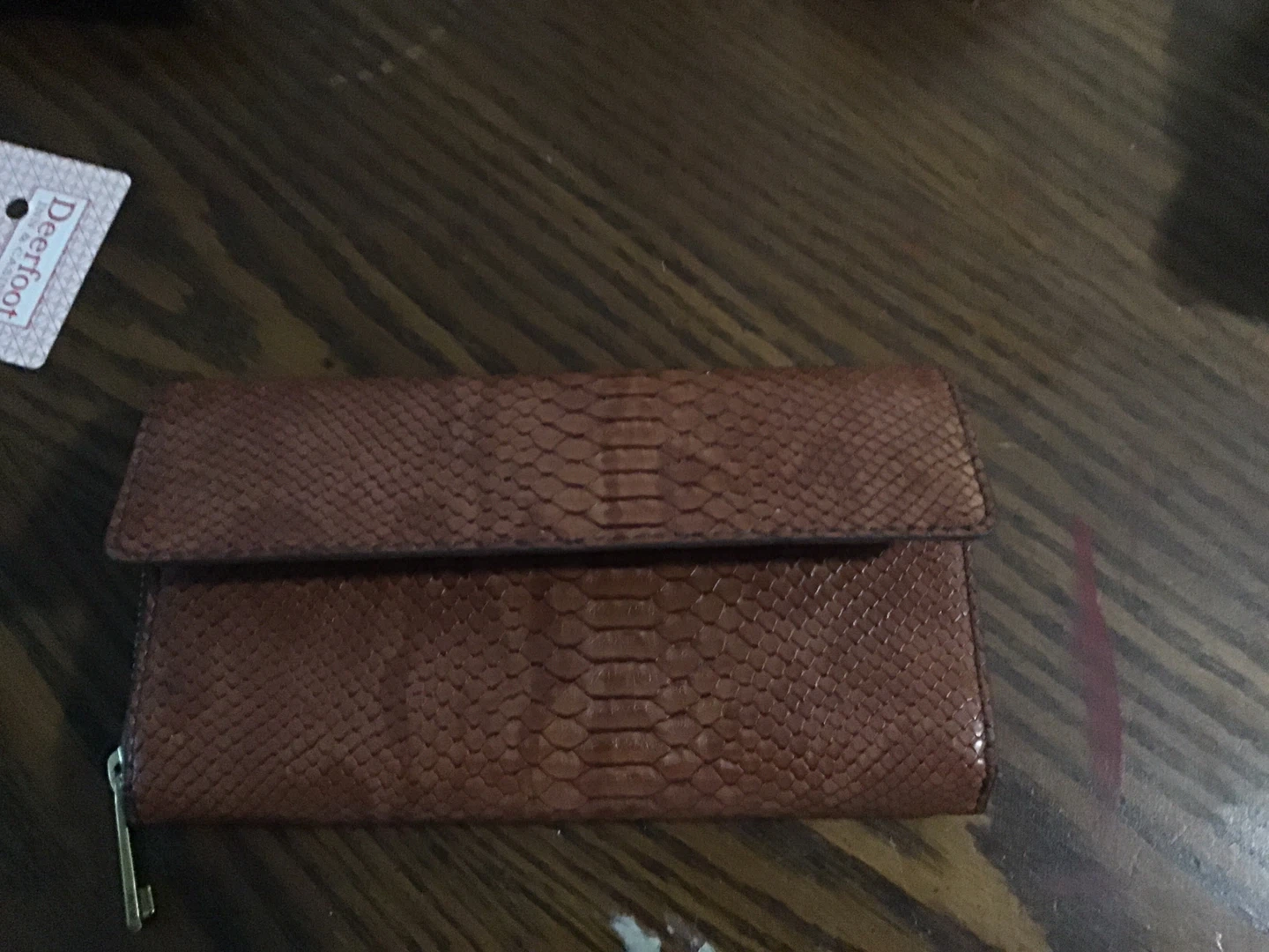 Fossil Brown Leather Wallet
