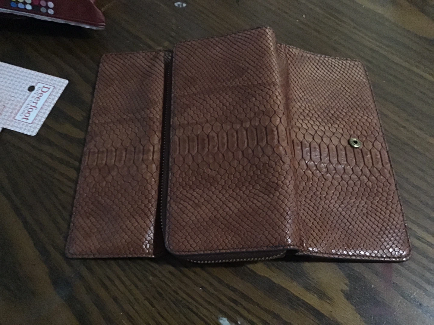Fossil Brown Leather Wallet - photo 2