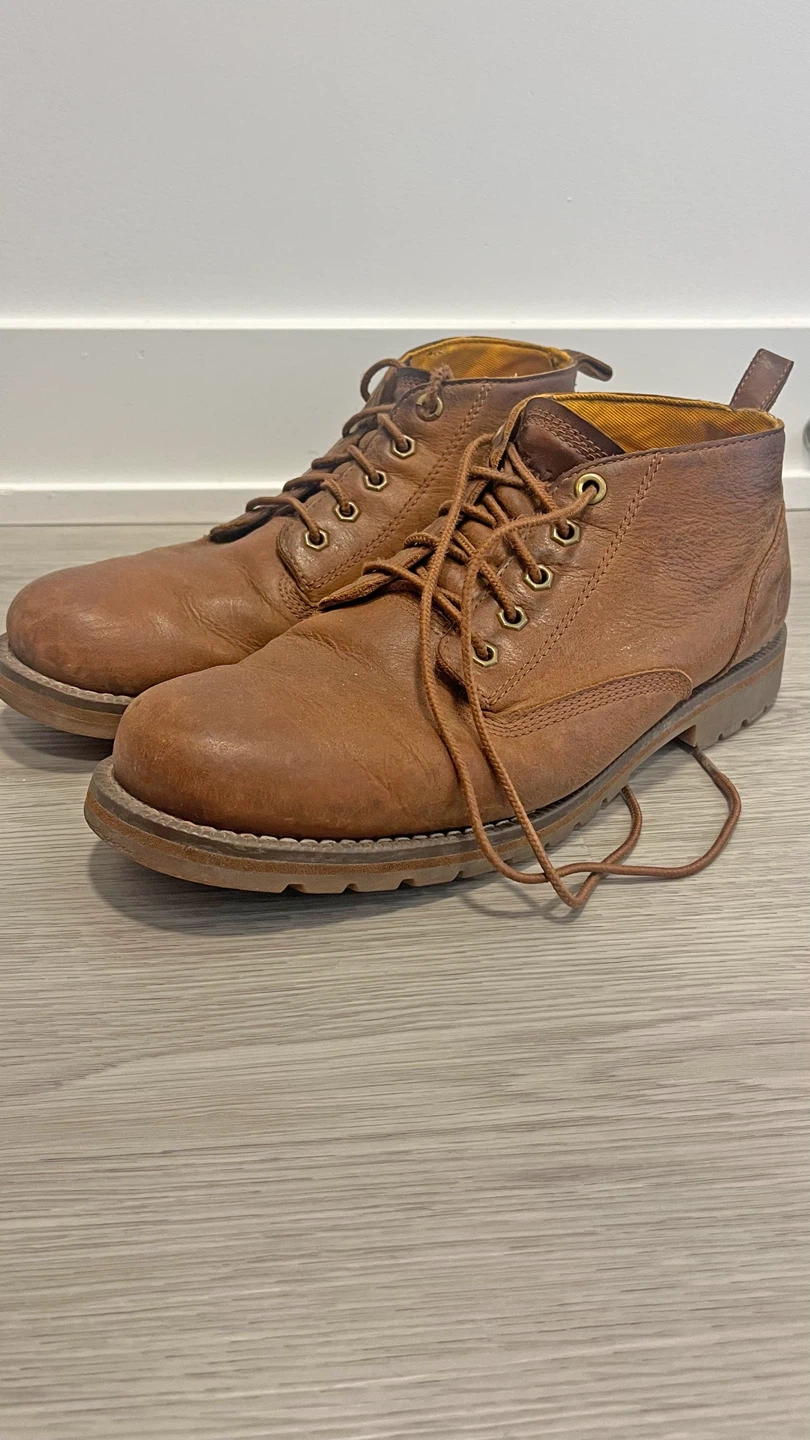 Original Timberland Men’s Leather Boots – Size 9.5
