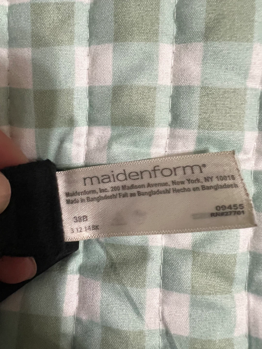 Maidenform Black Strapless Bra - Size 38B - photo 3