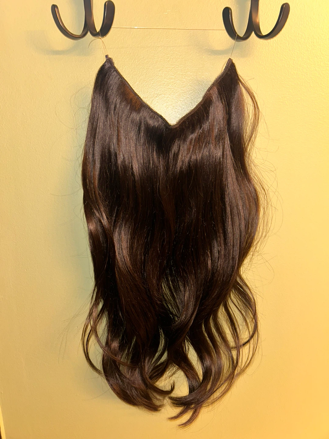 LUXY 20" Mocha Brown Halo Hair Extensions