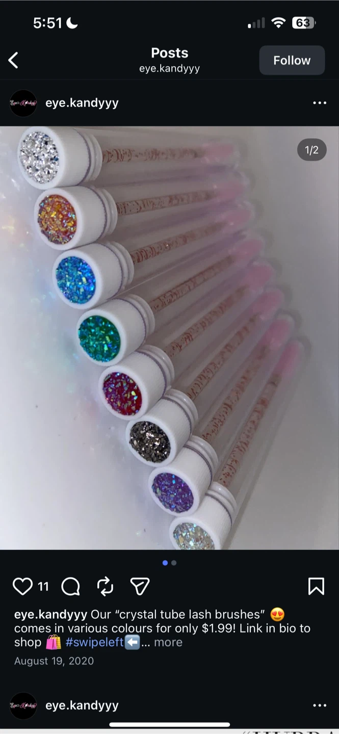 Lash brushes - photo 5