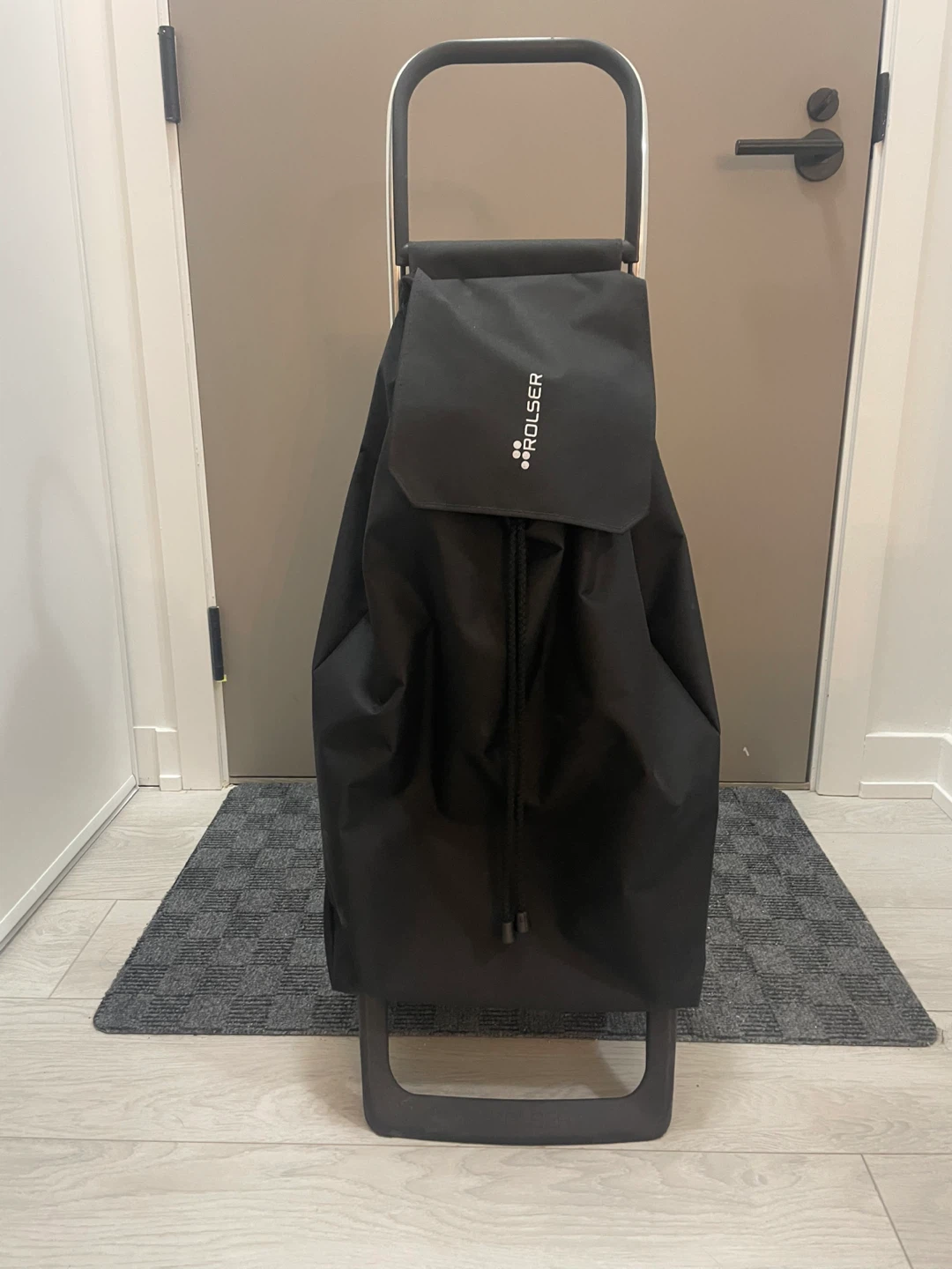 Rolser Black Shopping Trolley