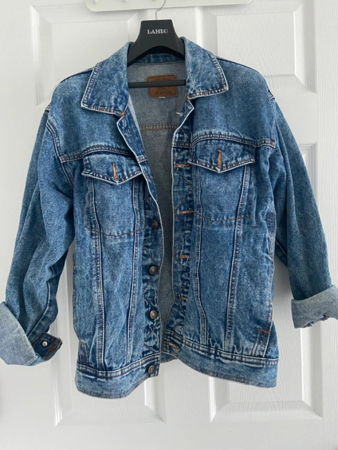 Women’s Super Jeans Denim Jacket size m