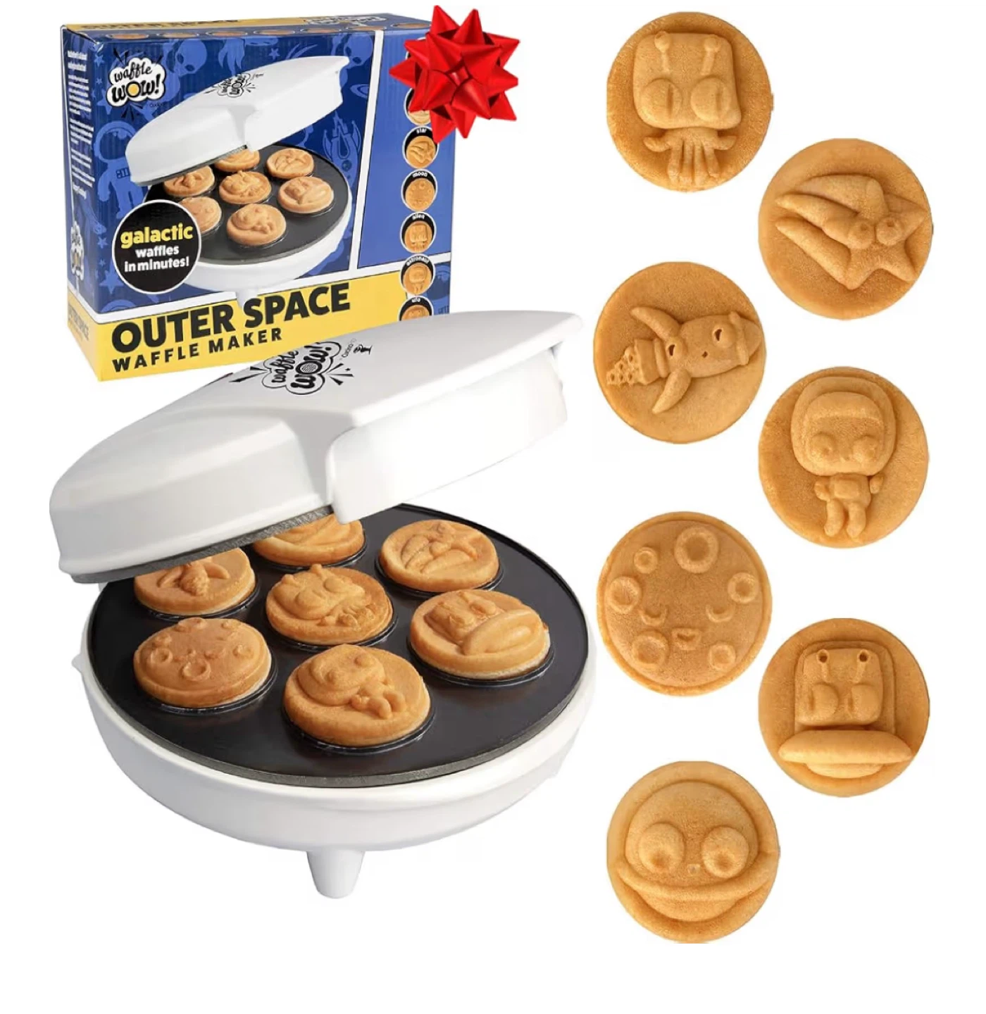 Waffle Wow! Outer Space Waffle Maker-New in box - photo 3