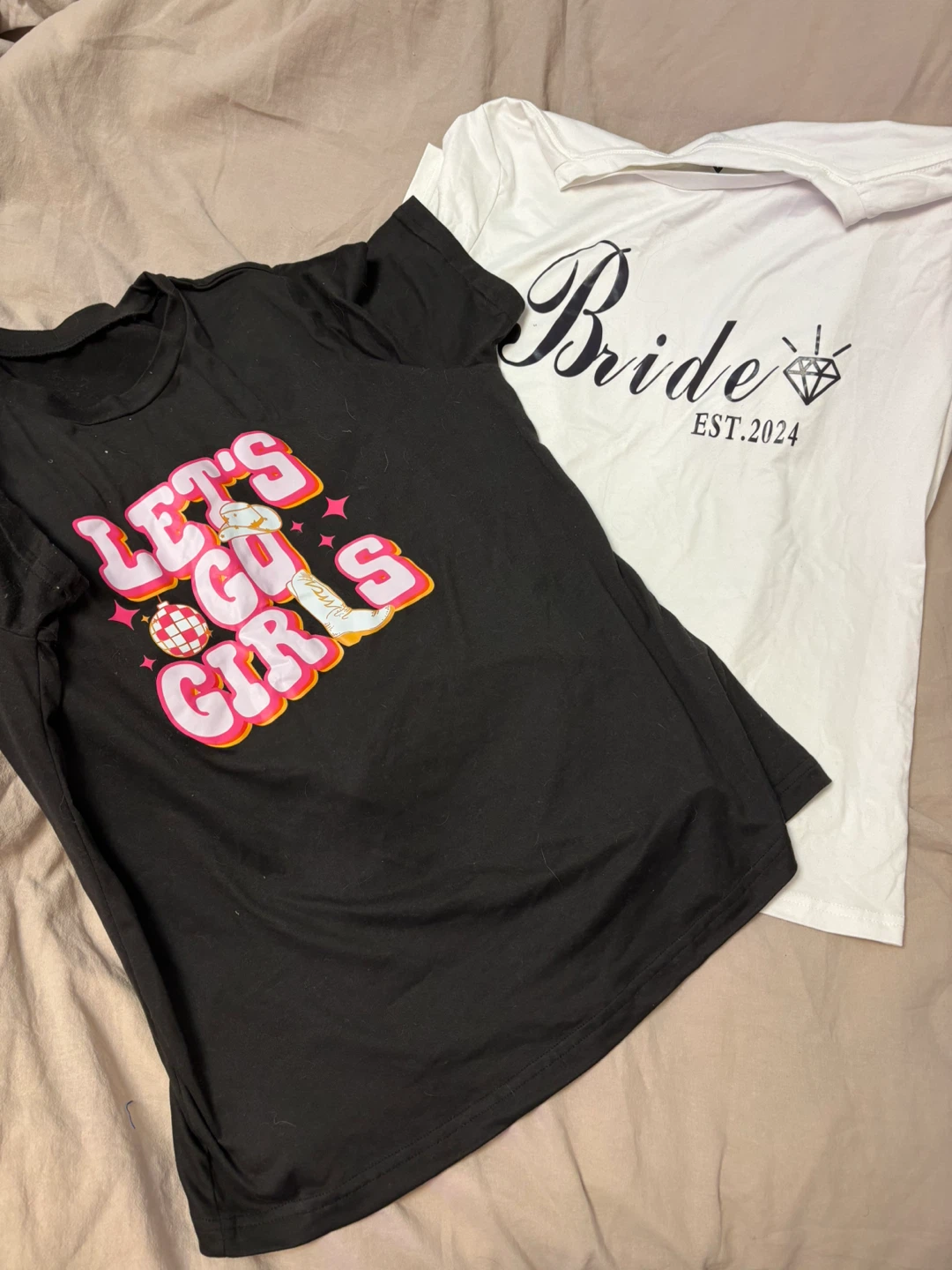 Bride & Let's Go Girls T-Shirts