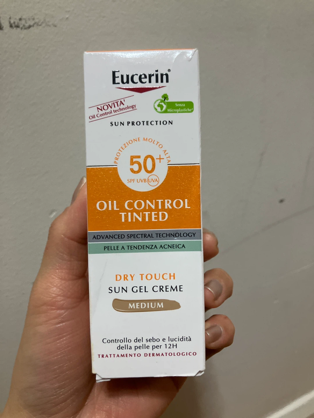 Eucerin Oil Control Tinted Sun Gel Creme