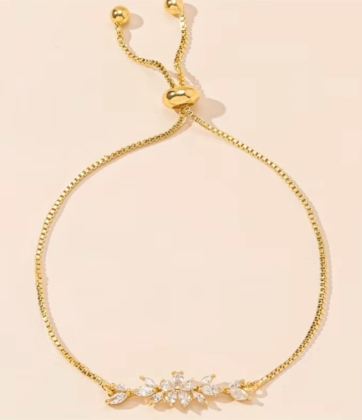 18 karat gold plated bracelet for $19