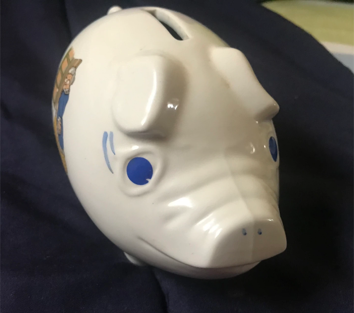 Earthenware Piggy Bank - photo 2
