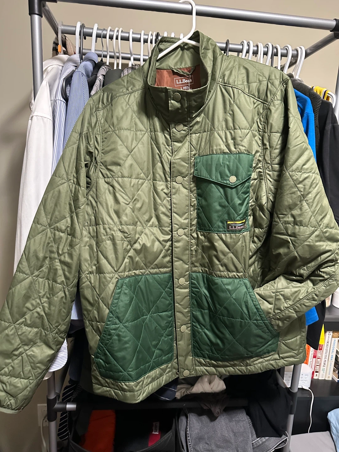 L.L.Bean Katahdin Insulated Shirt Jacket - L