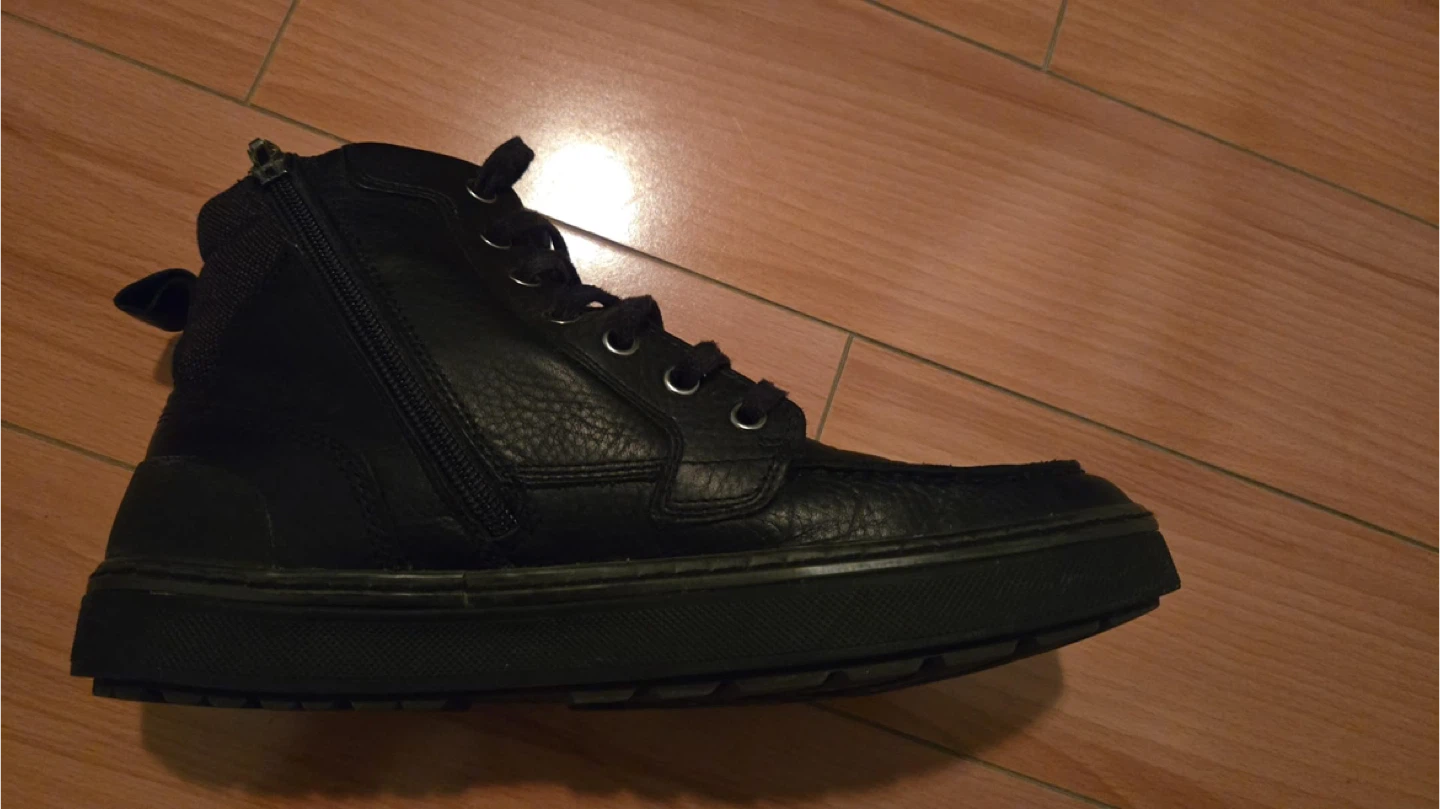 Geox Black Leather Boots - photo 3