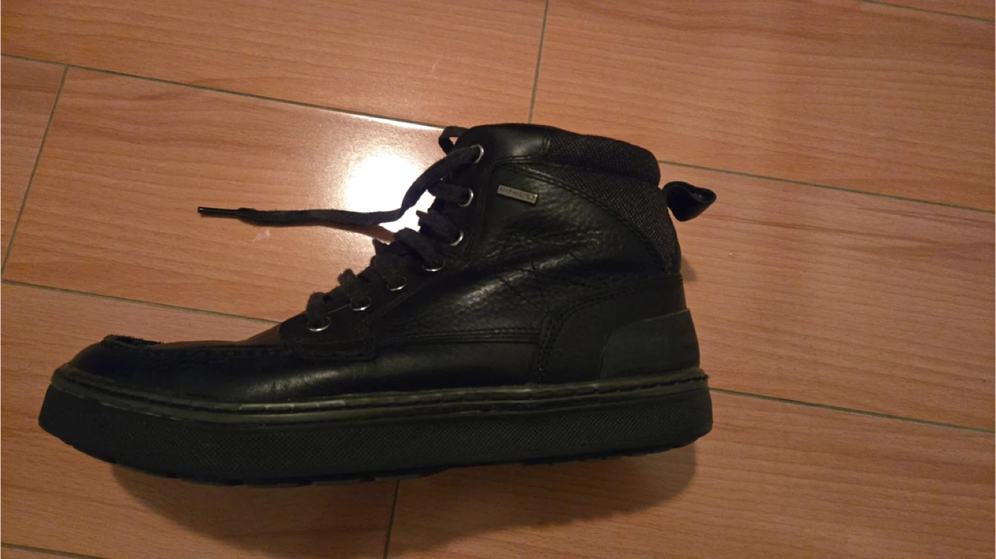 Geox Black Leather Boots - photo 2