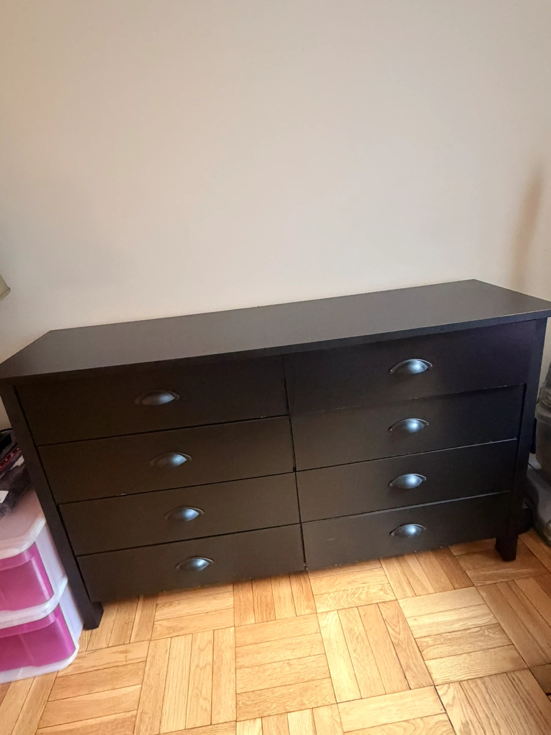 Black 8-Drawer Dresser - photo 4